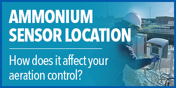 Ammonia-Based Aeration Control | Improvements Through Sensor Placement 